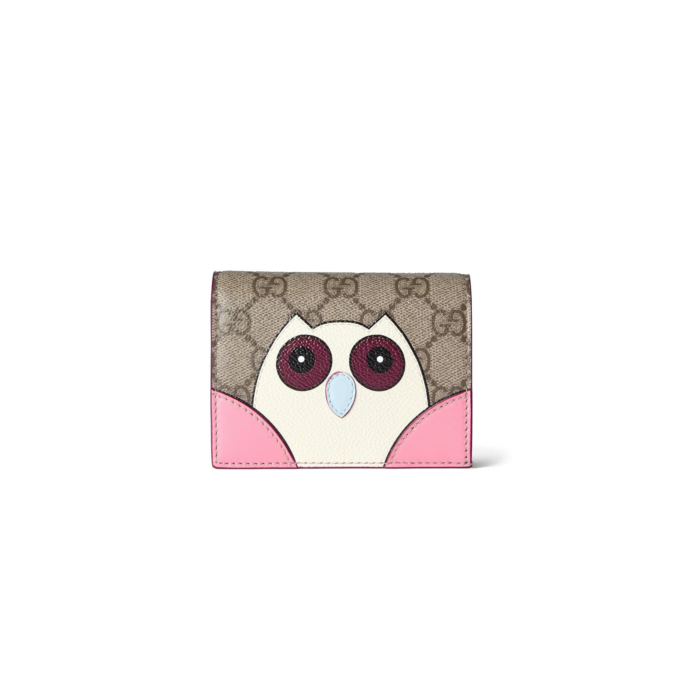 Gvc*1 gg small wallet with owl detail 818767 (11*8*3cm)